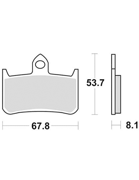 Pastillas de freno SBS 622-RST SINTER