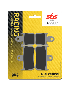 SBS Pastillas de freno P839-DC DUAL CARBON