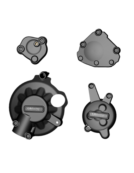 GB RACING Yamaha YZF-R1 2007-2008 zugelassenes Motorverschluss-Kit. EC-R1-2007-SET-GBR