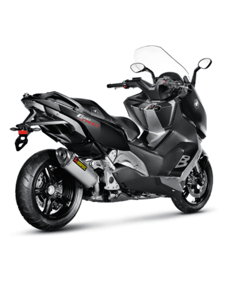 EDELSTAHL-SLIP-ON AKRAPOVIC GENEHMIGT BMW C 600 SPORT 2012-15