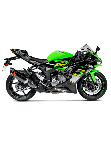 AKRAPOVIC SILENCIADOR AKRAPOVIC CARBON KAWASAKI ZX-6R 2013-2020 HOMOLOGADO S-K6SO7-HZC