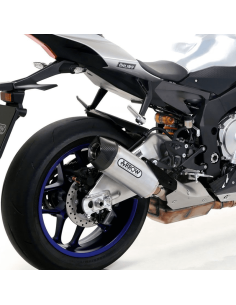LEISE + AUSPUFF PFEIL INDY RACE TITANIUM YAMAHA R1 17-21 2