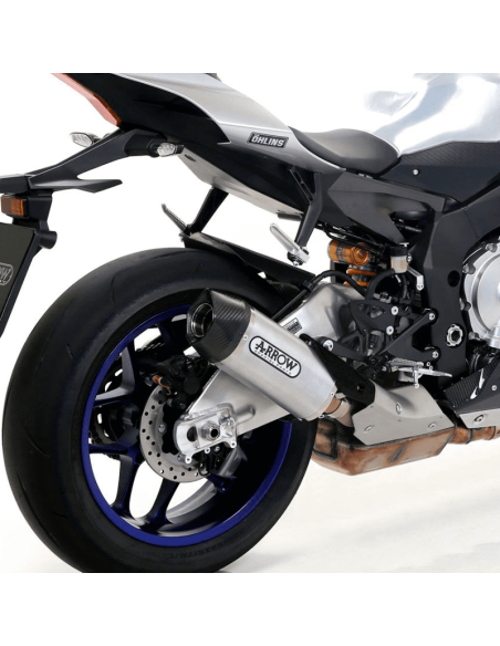 LEISE + AUSPUFF PFEIL INDY RACE TITANIUM YAMAHA R1 17-21