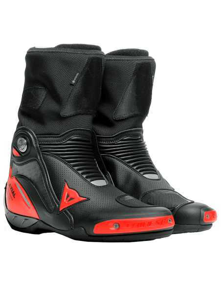 DAINESE AXIALE GORE-TEX STIEFEL SCHWARZ / ROT LAVA