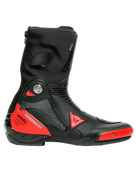 DAINESE AXIALE GORE-TEX STIEFEL SCHWARZ / ROT LAVA