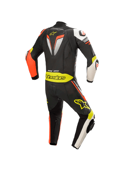 MONO ALPINESTARS GP PLUS V3 PROFESSIONAL BLACK/RED FLUO/WHITE