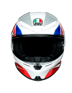 CASCO AGV K6 HYPHEN BLANCO / ROJO / AZUL 2