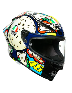 CASCO AGV PISTA GP RR ROSSI MISANO MENÚ 2019 EDICIÓN LIMITADA