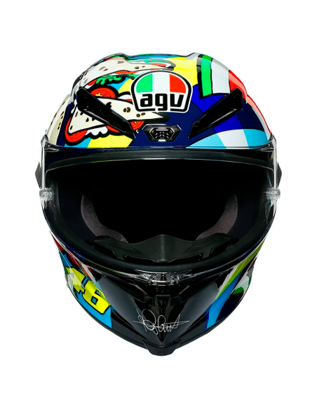 CASCO AGV PISTA GP RR ROSSI MISANO MENÚ 2019 EDICIÓN LIMITADA