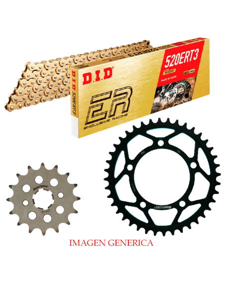 Kit de transmisión DID Reforzado para YAMAHA XT E 600 99-03