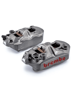Pinzas de Freno BREMBO M4 RACING Monobloque 108MM + Pastillas de Freno