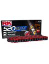 Cadena de transmisión RK GXW 520 Reforzada Roja