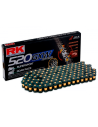 Cadena de transmisión RK GXW 520 Reforzada Negra