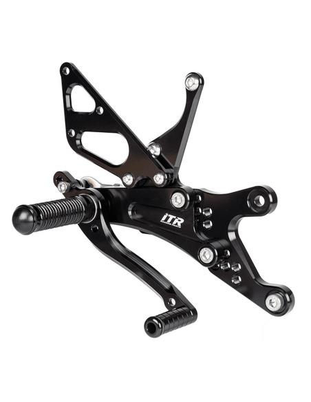 ESTRIBERAS MULTIREGULABLES - YAMAHA R1 2004-06 - NEGRO