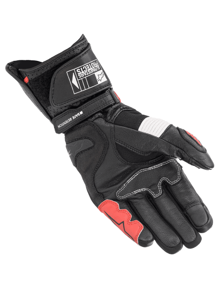 Guantes ALPINESTARS SP-2 V3 BLACK / WHITE / BRIGHT RED.