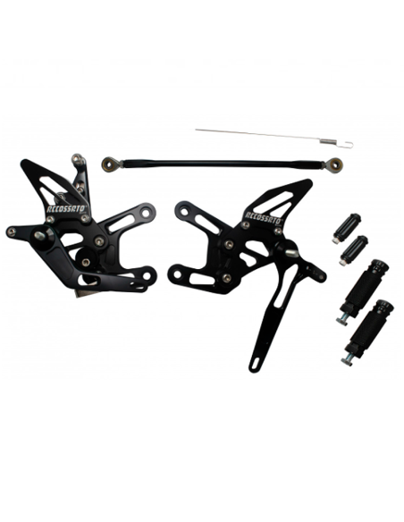 Estriberas ACCOSSATO para KAWASAKI ZX-10R 2004-2005