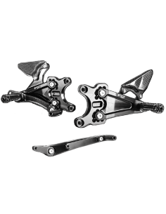 Estriberas BONAMICI RACING para HONDA CBR 1000 RR-R 2020-2023 Cambio Invertido