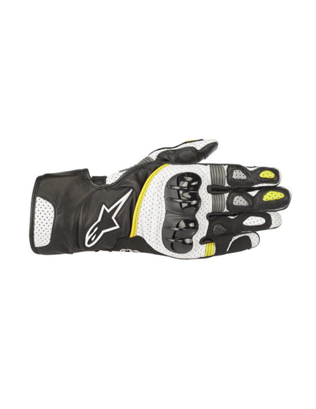 Handschuhe ALPINESTARS SP-2 V2 Schwarz Schwarz und Gelb