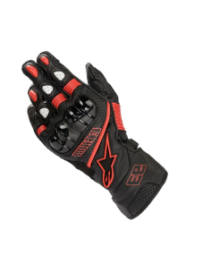 GUANTES ALPINESTARS TWIN RING NEGRO / ROJO
