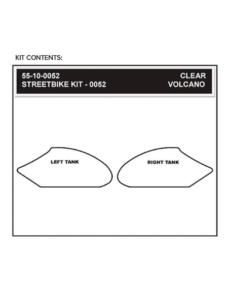 STOMPGRIP Kit de adhesivos SUZUKI GSX-R 600/750 2006-2007