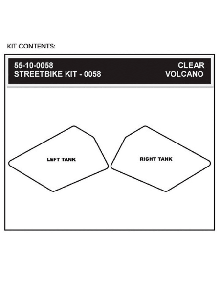 STOMPGRIP Aufkleber-Kit KTM RC8 1190 R 2008-2015