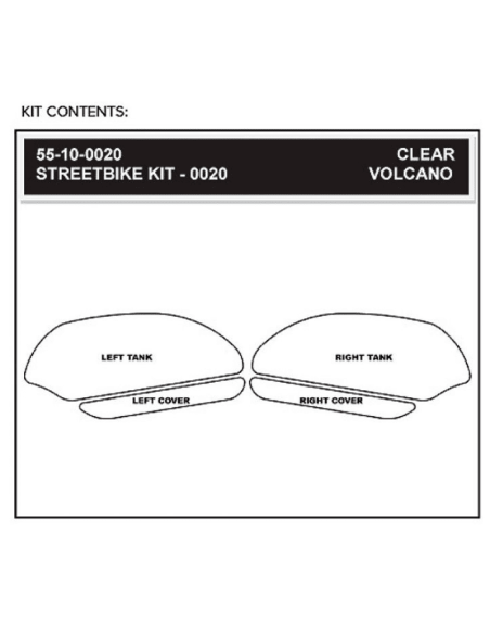 STOMPGRIP Aufkleber-Kit HONDA CBR 600 RR 2007-2012