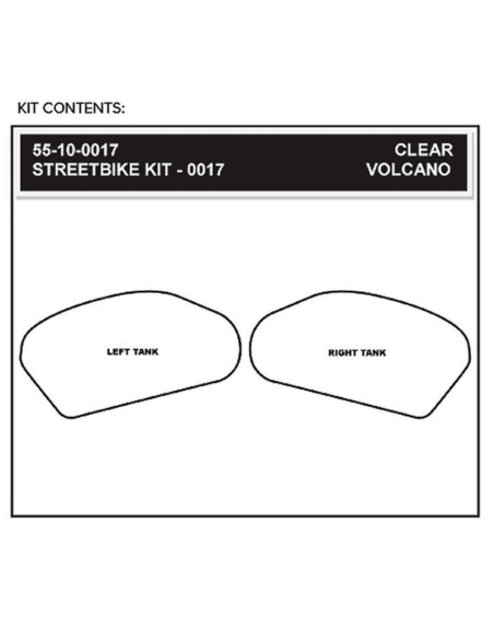 STOMPGRIP Kit de adhesivos HONDA CBR 600 RR 2003-2006
