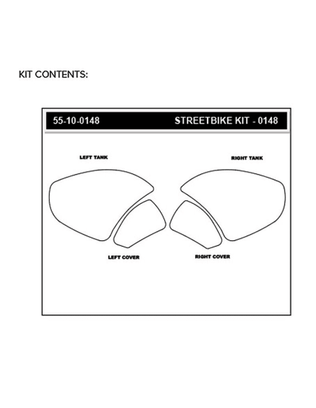 STOMPGRIP Kit de adhesivos DUCATI PANIGALE V4 / S / R 2018-2021