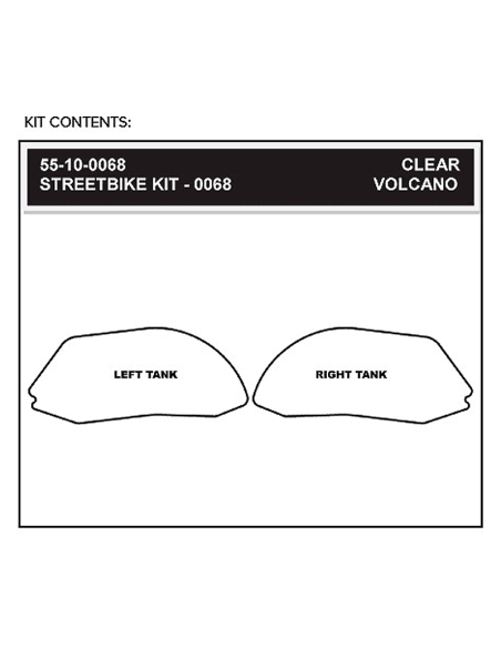 STOMPGRIP DUCATI Aufkleber-Kit