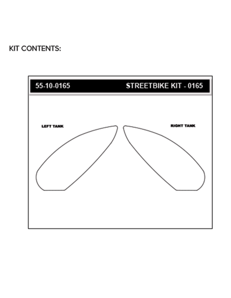 STOMPGRIP Aufkleber-Kit BMW S 1000 RR / HP4 2019-2020