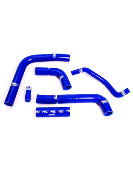 Blaues Samco-Schlauchkit YAMAHA R6 1999-2002
