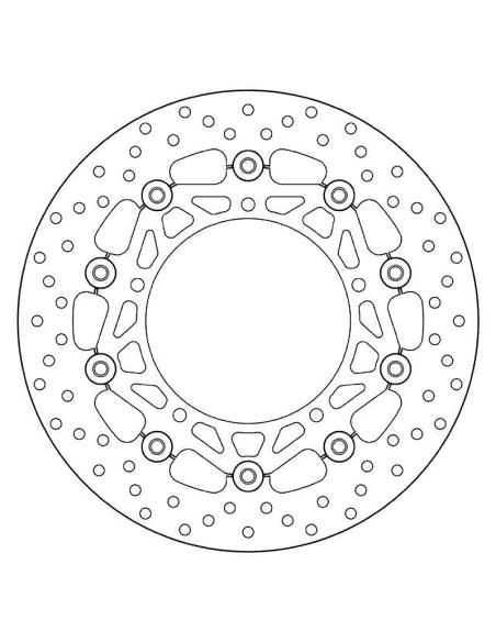 Scheibe Brembo Serie GOLD 78B40831 YAMAHA R6 / MT 09