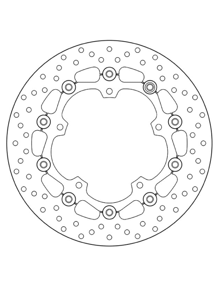 Discos Brembo serie ORO 78B40849 YAMAHA R3 15-16