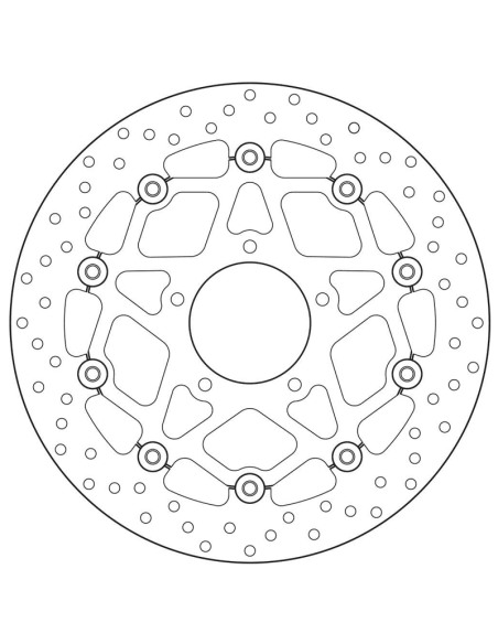 Scheibe Brembo Serie GOLD 78B40893 MV AGUSTA F3 800 / 675