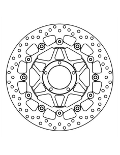 Scheibe Brembo ORO Serie 78B40890 DUCATI PANIGALE V4 2