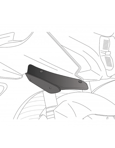 Seitenspoiler Abtrieb PUIG APRILIA RSV4 RF / RR 2015-2020