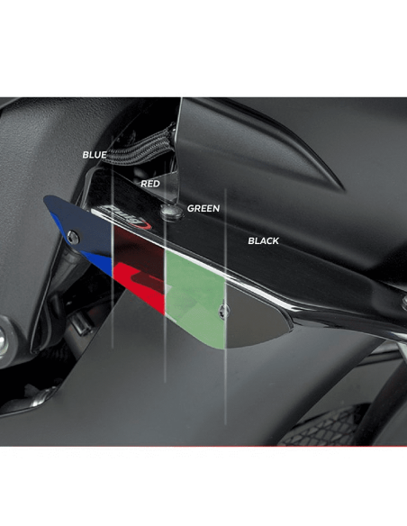 PUIG Downforce Seitenspoiler KAWASAKI ZX-6R 09-16 / 636 13-16