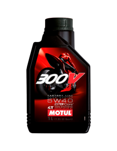 Aceite Motul 300V 5W40 FL Road Racing 1L