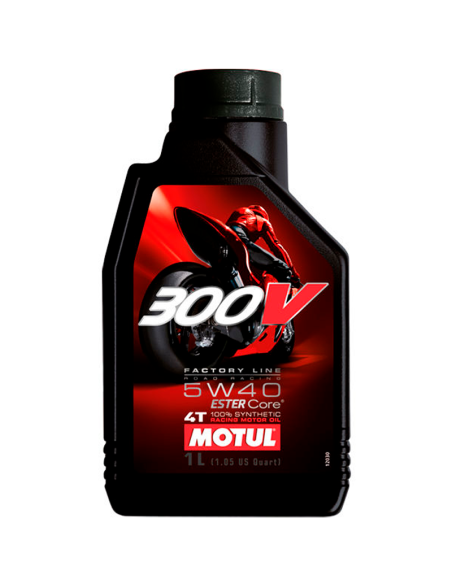 Aceite Motul 300V 5W40 FL Road Racing 1L