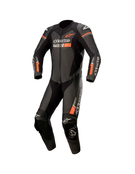 MONO ALPINESTARS GP FORCE V2 CHASER PROFESSIONAL BLACK / RED FLUO