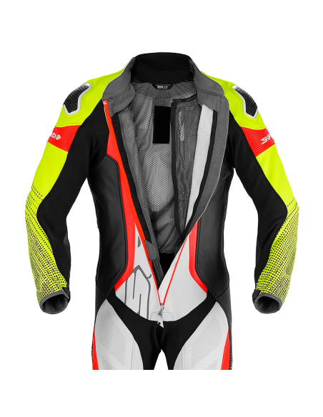 MONO SPIDI SUPERSONIC PERFORATED PRO PROFESSIONAL BLACK / YELLOW FLUO