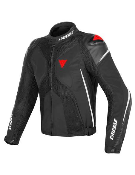 CHAQUETA DAINESE SUPER RIDER D-DRY BLACK / WHITE / RED