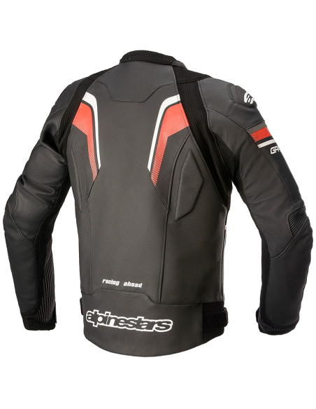 CHAQUETA ALPINESTARS GP PLUS R V3 RIDEKNIT BLACK / WHITE / BRIGHT RED