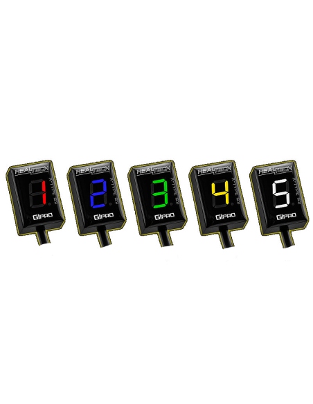 Indicador de Marchas HEALTECH GIPRO X-TYPE G2 para YAMAHA