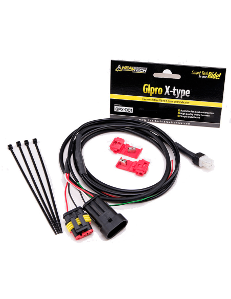 Indicador de Marchas HEALTECH GIPRO X-TYPE G2 para APRILIA SORSODURO / SILVER