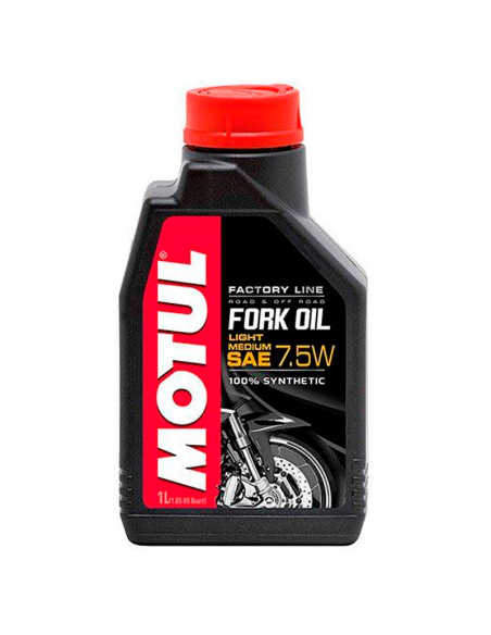 Aceite de horquilla Motul 7.5W Factory Line Med-Light 1L