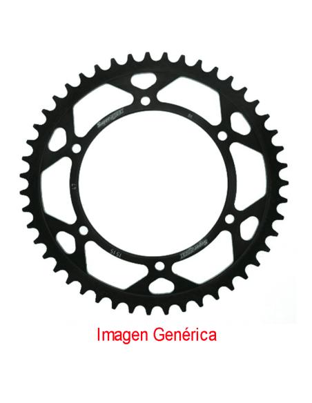 SUPERSPROX Corona Transmisión Acero APRILIA 525 REF: RFE7026X44BLK