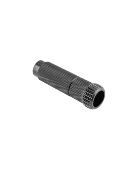 ITR REPOSAPIES ESTRIBERAS NEGRO 75MM CON ROSCA IT2952N-75