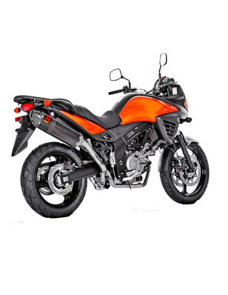 AKRAPOVIC KOHLENSTOFF-SUZUKI V STROM 650 2004-15