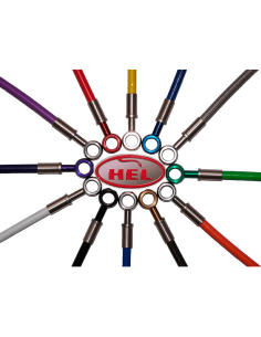 HEL PERFORMANCE Metallschläuche hinten Ohne ABS / Bypass ABS